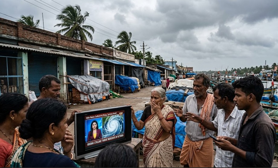 October Cyclone Threat Looms Over Flood-Hit Odisha